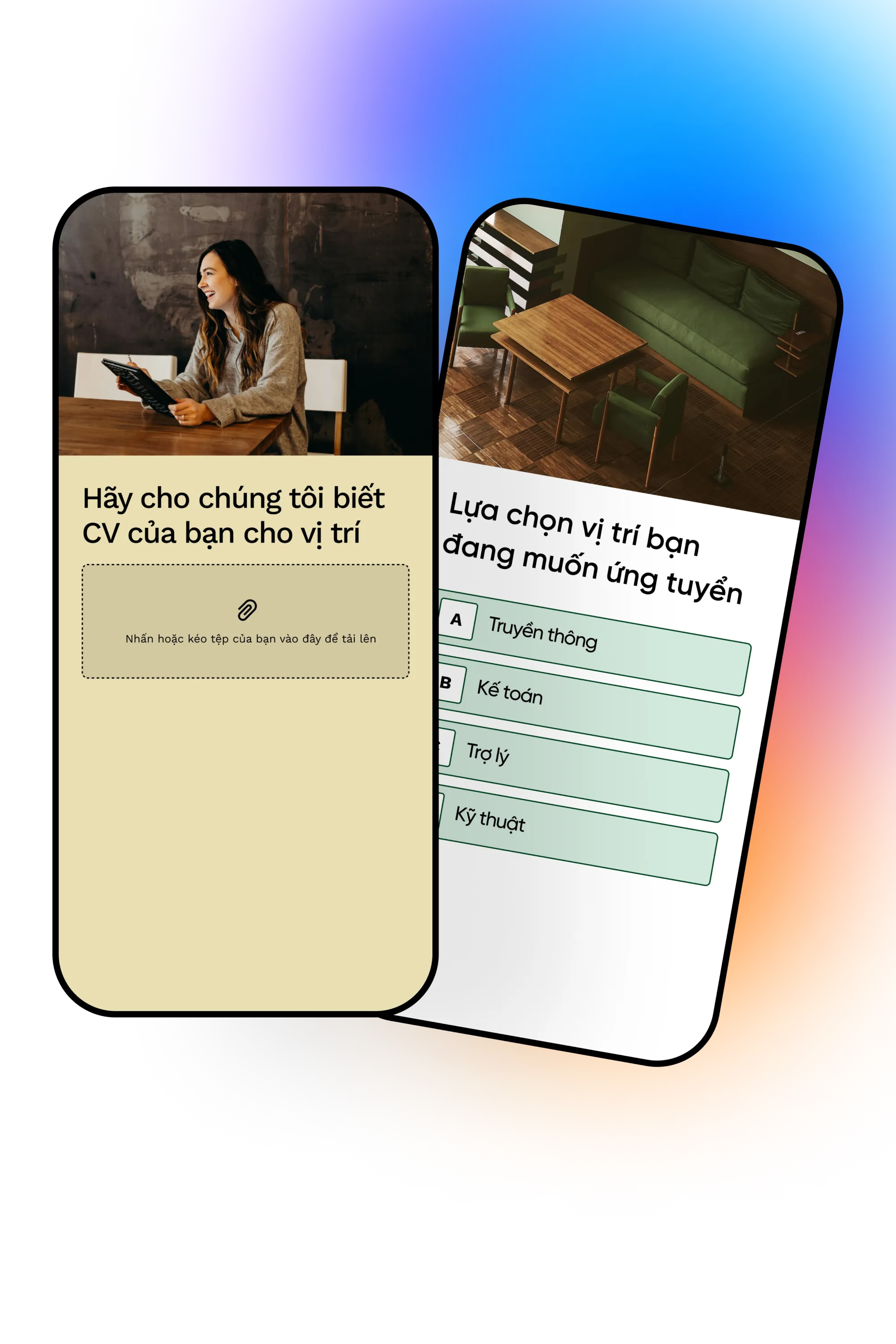 Biểu mẫu cho phòng nhân sự